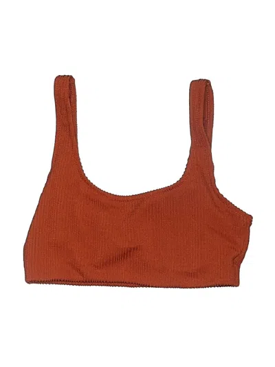 Pre-owned Old Navy Swimsuit Top Orange Swimwear