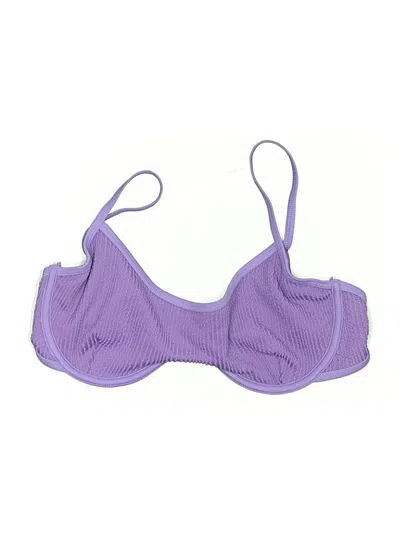 Pre-owned Old Navy Swimsuit Top Purple Swimwear