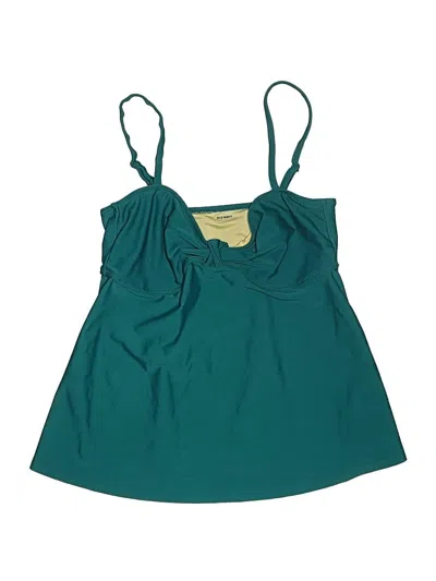 Pre-owned Old Navy Swimsuit Top Teal Swimwear