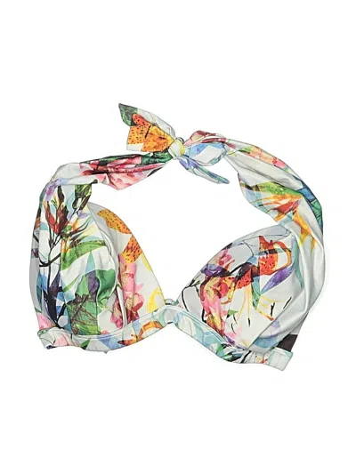 Pre-owned Old Navy Swimsuit Top White Swimwear