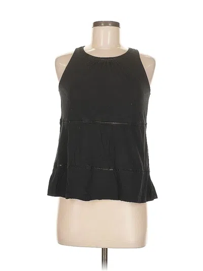 Pre-owned Old Navy Tank Top Black Halter Neckline Tops