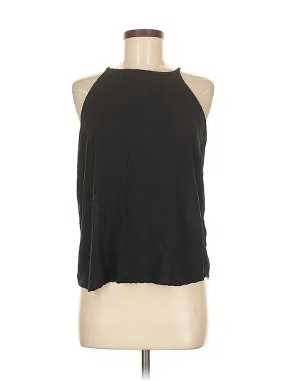 Pre-owned Old Navy Tank Top Black Halter Neckline Tops