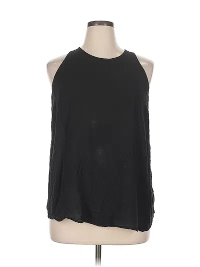 Pre-owned Old Navy Tank Top Black Halter Neckline Tops