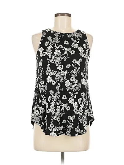 Pre-owned Old Navy Tank Top Black Halter Neckline Tops
