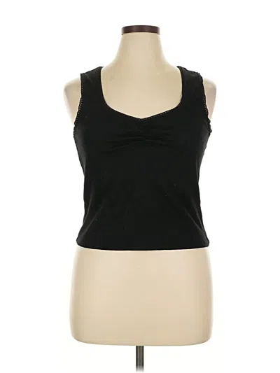 Pre-owned Old Navy Tank Top Black Halter Neckline Tops