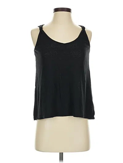 Pre-owned Old Navy Tank Top Black Halter Neckline Tops