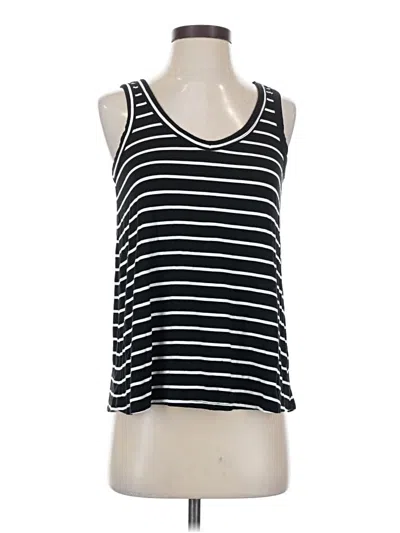 Pre-owned Old Navy Tank Top Black Halter Neckline Tops