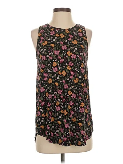 Pre-owned Old Navy Tank Top Black Halter Neckline Tops