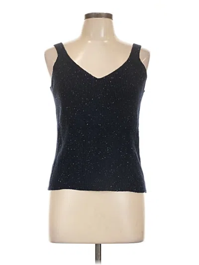 Pre-owned Old Navy Tank Top Black Halter Neckline Tops