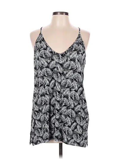Pre-owned Old Navy Tank Top Black Halter Neckline Tops