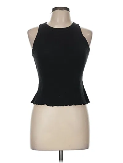 Pre-owned Old Navy Tank Top Black Halter Neckline Tops