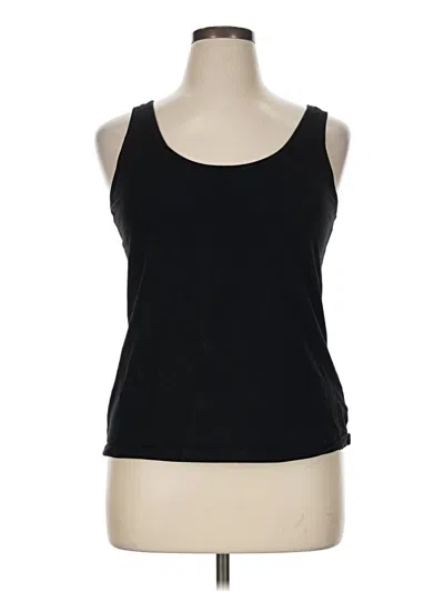 Pre-owned Old Navy Tank Top Black Halter Neckline Tops