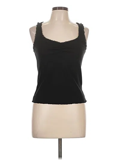 Pre-owned Old Navy Tank Top Black Halter Neckline Tops