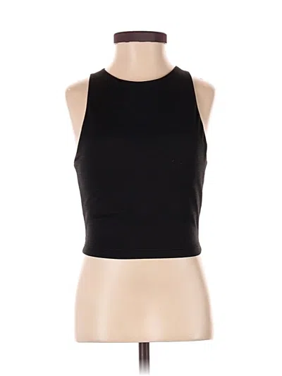 Pre-owned Old Navy Tank Top Black Halter Neckline Tops