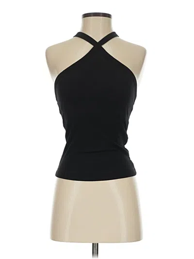 Pre-owned Old Navy Tank Top Black Halter Neckline Tops
