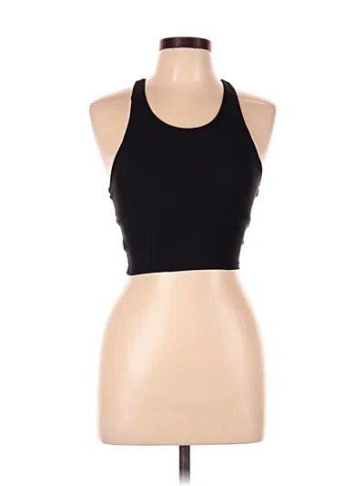 Pre-owned Old Navy Tank Top Black Halter Neckline Tops