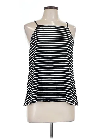 Pre-owned Old Navy Tank Top Black Halter Neckline Tops