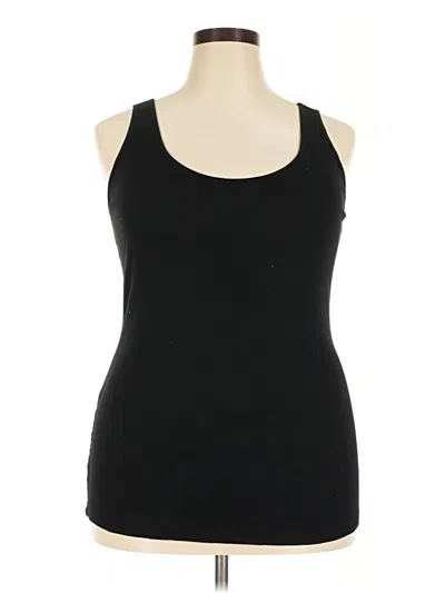 Pre-owned Old Navy Tank Top Black Halter Neckline Tops