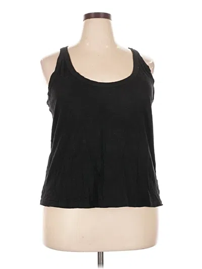 Pre-owned Old Navy Tank Top Black Halter Neckline Tops