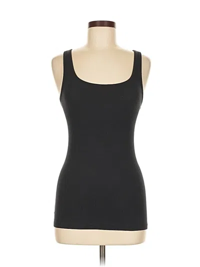 Pre-owned Old Navy Tank Top Black Square Neckline Tops