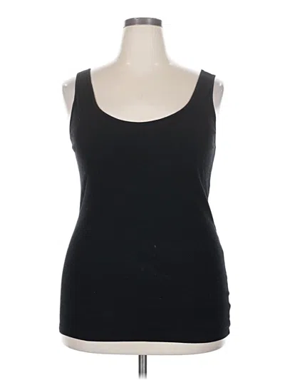 Pre-owned Old Navy Tank Top Black Strapless Neckline Tops