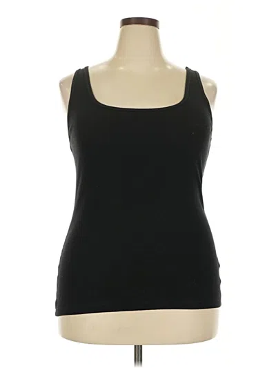 Pre-owned Old Navy Tank Top Black Strapless Neckline Tops