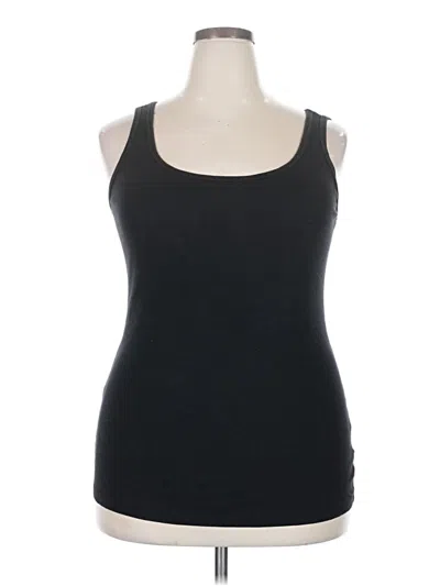 Pre-owned Old Navy Tank Top Black Strapless Neckline Tops