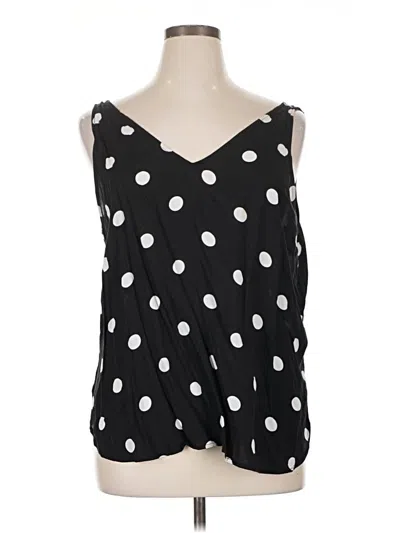 Pre-owned Old Navy Tank Top Black Strapless Neckline Tops