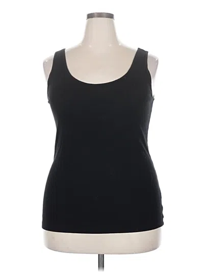 Pre-owned Old Navy Tank Top Black Strapless Neckline Tops