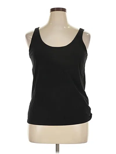 Pre-owned Old Navy Tank Top Black Strapless Neckline Tops