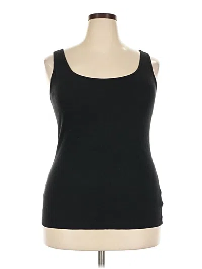 Pre-owned Old Navy Tank Top Black Strapless Neckline Tops