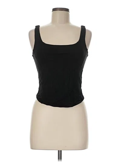 Pre-owned Old Navy Tank Top Black Strapless Neckline Tops