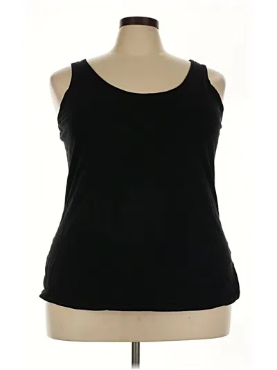 Pre-owned Old Navy Tank Top Black Strapless Neckline Tops