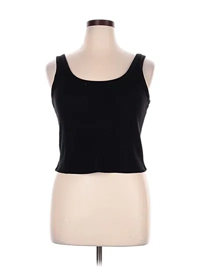 Pre-owned Old Navy Tank Top Black Strapless Neckline Tops