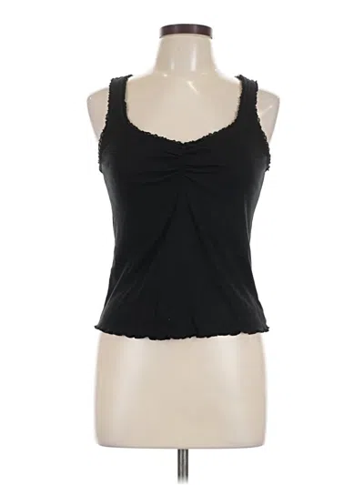 Pre-owned Old Navy Tank Top Black Sweetheart Neckline Tops