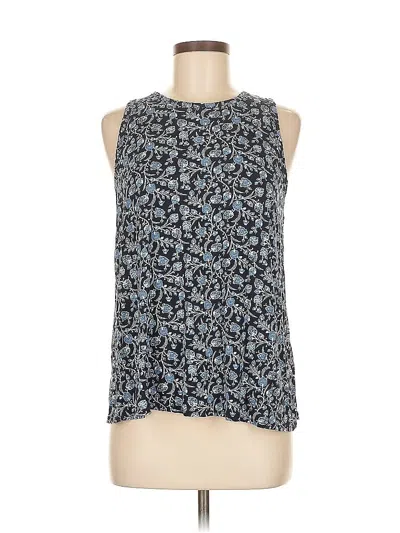 Pre-owned Old Navy Tank Top Blue Halter Neckline Tops