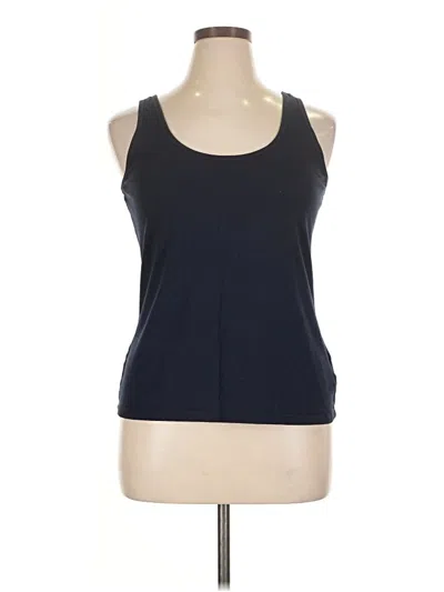 Pre-owned Old Navy Tank Top Blue Halter Neckline Tops