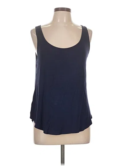 Pre-owned Old Navy Tank Top Blue Halter Neckline Tops