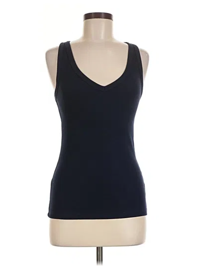 Pre-owned Old Navy Tank Top Blue Halter Neckline Tops