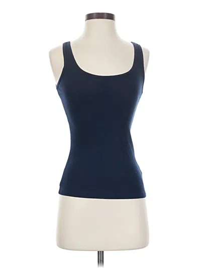 Pre-owned Old Navy Tank Top Blue Square Neckline Tops