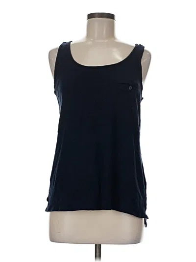 Pre-owned Old Navy Tank Top Blue Strapless Neckline Tops