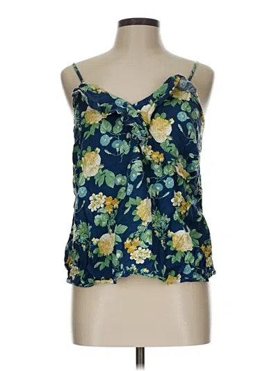 Pre-owned Old Navy Tank Top Blue Strapless Neckline Tops