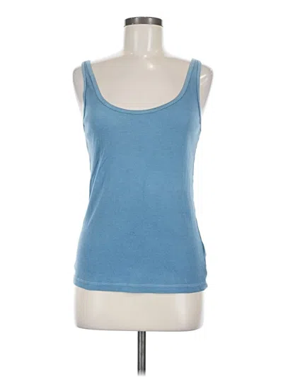 Pre-owned Old Navy Tank Top Blue Strapless Neckline Tops