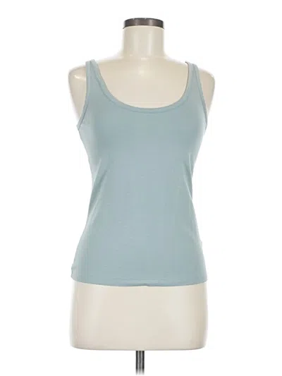 Pre-owned Old Navy Tank Top Blue Strapless Neckline Tops