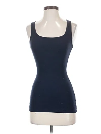 Pre-owned Old Navy Tank Top Blue Strapless Neckline Tops