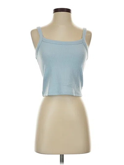 Pre-owned Old Navy Tank Top Blue Strapless Neckline Tops