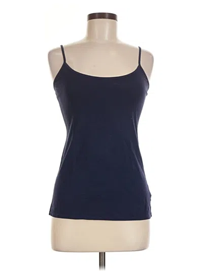 Pre-owned Old Navy Tank Top Blue Strapless Neckline Tops