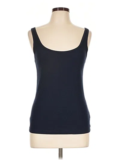 Pre-owned Old Navy Tank Top Blue Strapless Neckline Tops