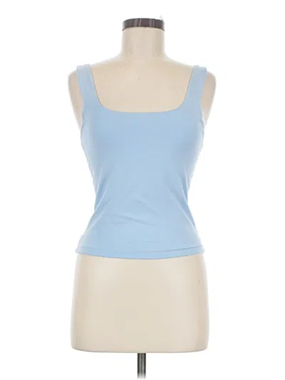 Pre-owned Old Navy Tank Top Blue Strapless Neckline Tops