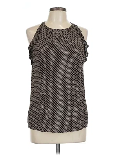 Pre-owned Old Navy Tank Top Brown Halter Neckline Tops